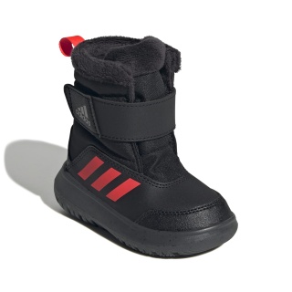 adidas Winterstiefel Winterplay I (Nylon, Futter, Schmutzfang, Klettverschluss) 2024 schwarz Kleinkinder